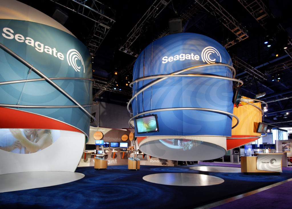 Seagate Exhibit CES 2006, Las Vegas Exhibitworks Padgett and Company Job#2656 Image#03